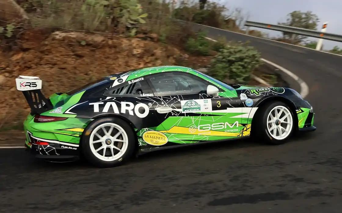Iván Armas impone su ritmo y conquista la 23ª Subida a La Pasadilla