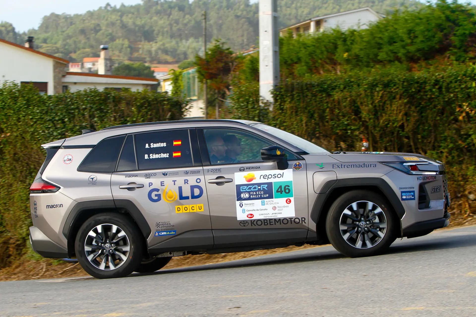 ÁNGEL SANTOS Y DAVID SÁNCHEZ, SEGUNDA POSICIÓN EN EL ECO RALLYE A CORUÑA