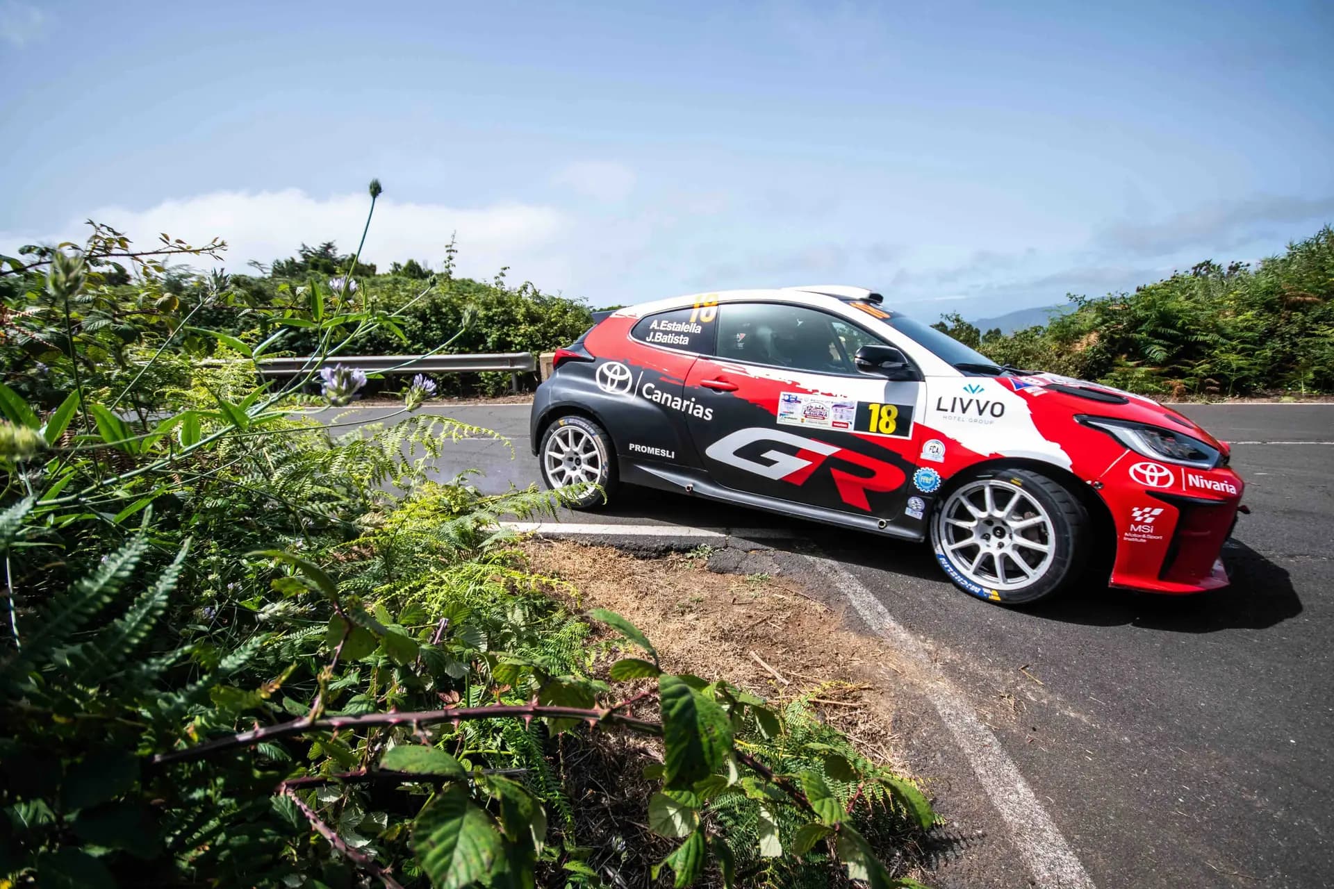Antonio Estalella regresa como líder con Toyota Canarias en el Rallye Villa de Teror