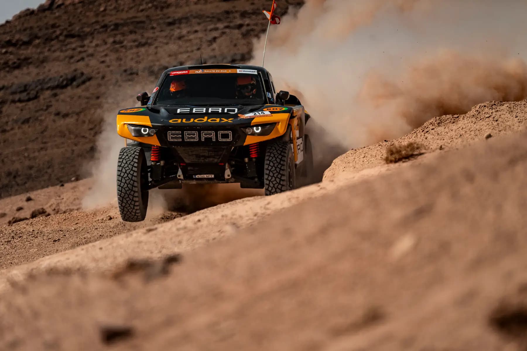 Un contratiempo técnico impide a Laia Sanz completar la tercera etapa del Rally de Marruecos