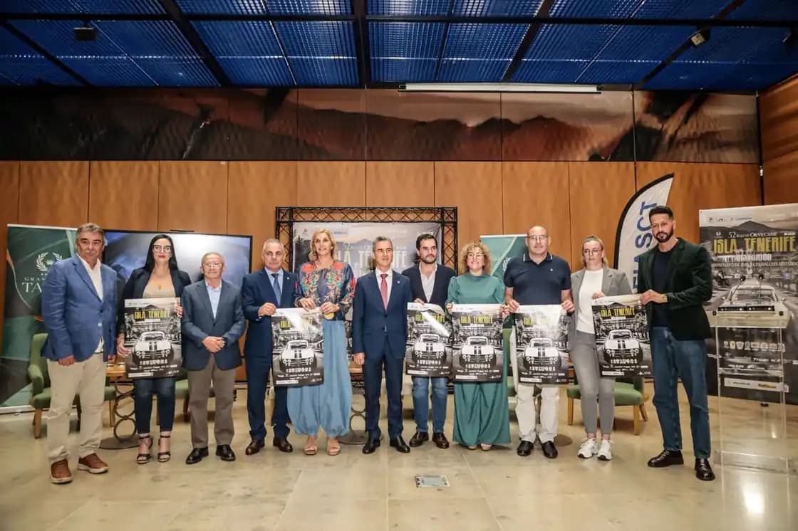 75 equipos tomarán la salida enel 52º Rallye Orvecame IslaTenerife Histórico