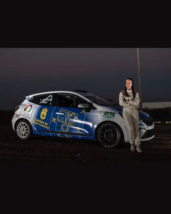 Luzmi Santana - Jacob Páez 45° Rally Villa de Teror