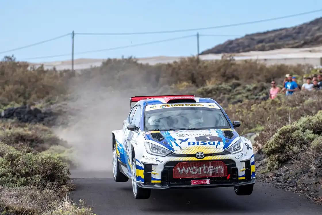 El equipo DISA Copi Sport se mantiene al frente del Campeonato de Canarias tras el Rally La Palma Isla Bonita