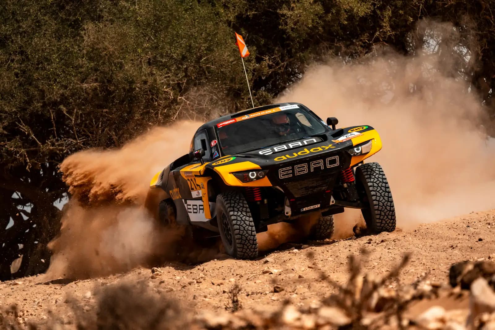 Buenas sensaciones para Laia Sanz y el EBRO Audax Motorsport en el comienzo del Rally de Marruecos